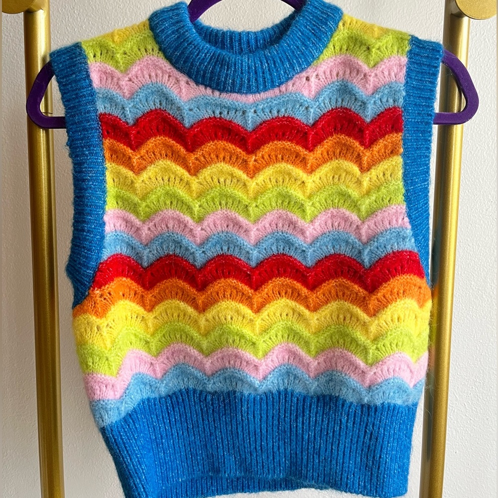 Zara Knit Sweater Vest